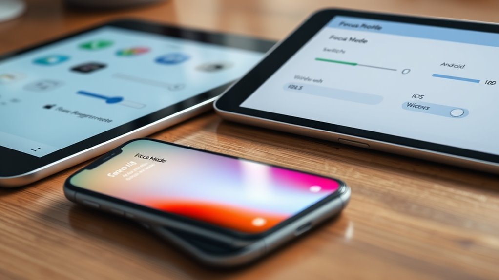 customize android focus notifications