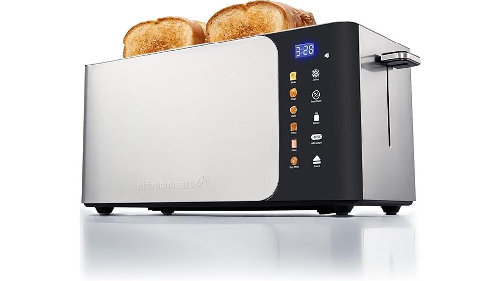 digital touch screen toaster