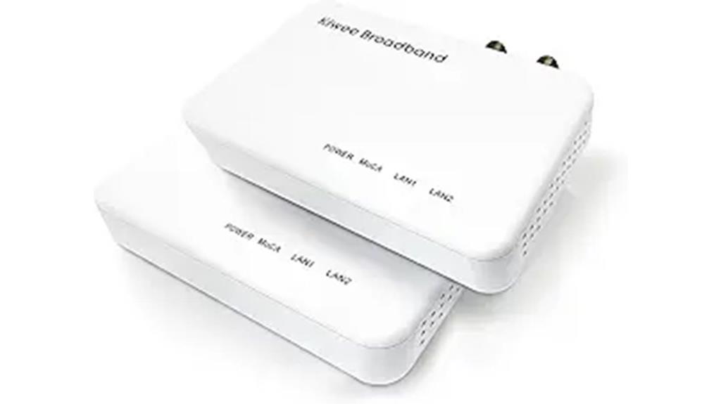 dual 2 5gbe moca adapter