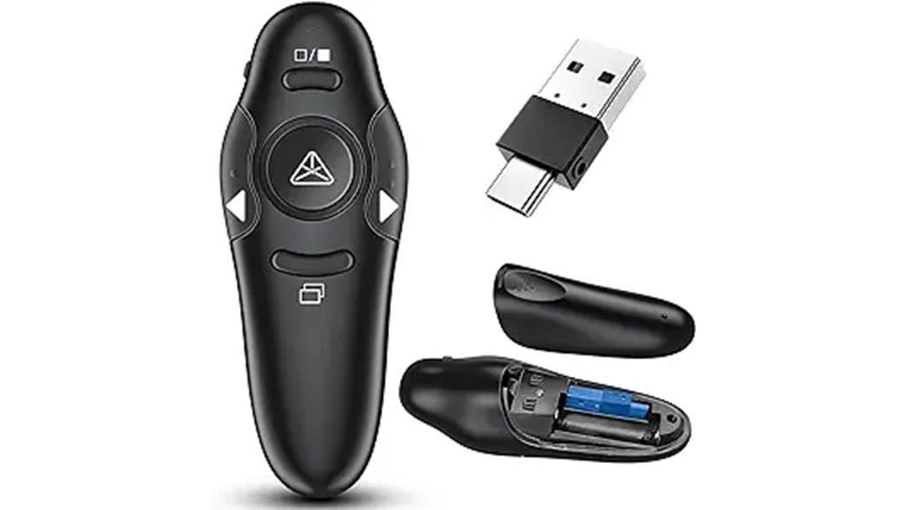 dual function usb clicker