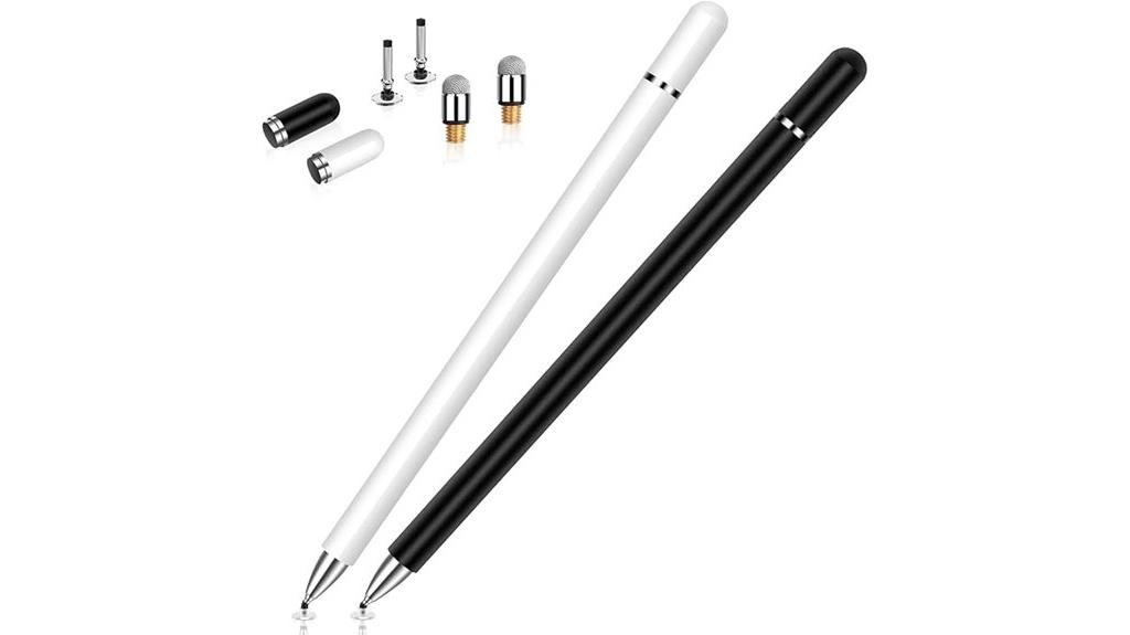 dual high precision stylus pens