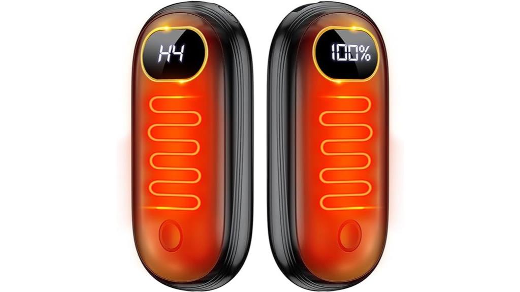 dual rechargeable hand warmers