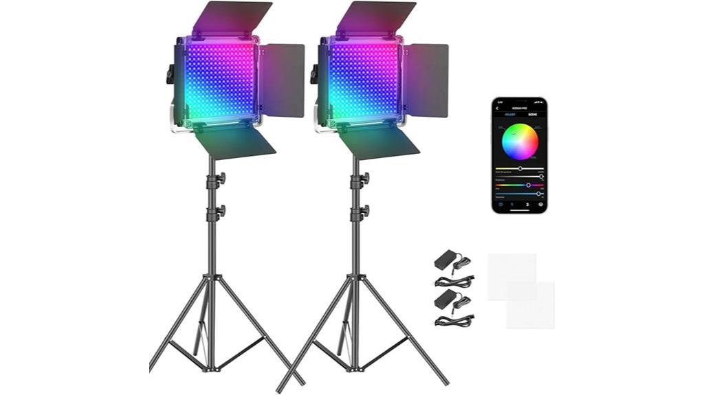 dual rgb led lights