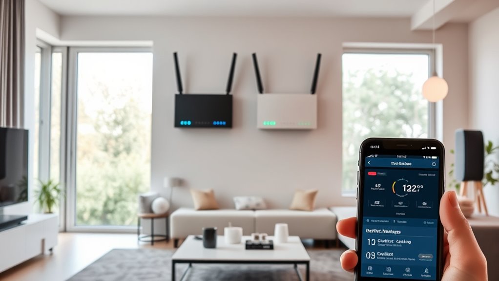 dual router smart device conflict
