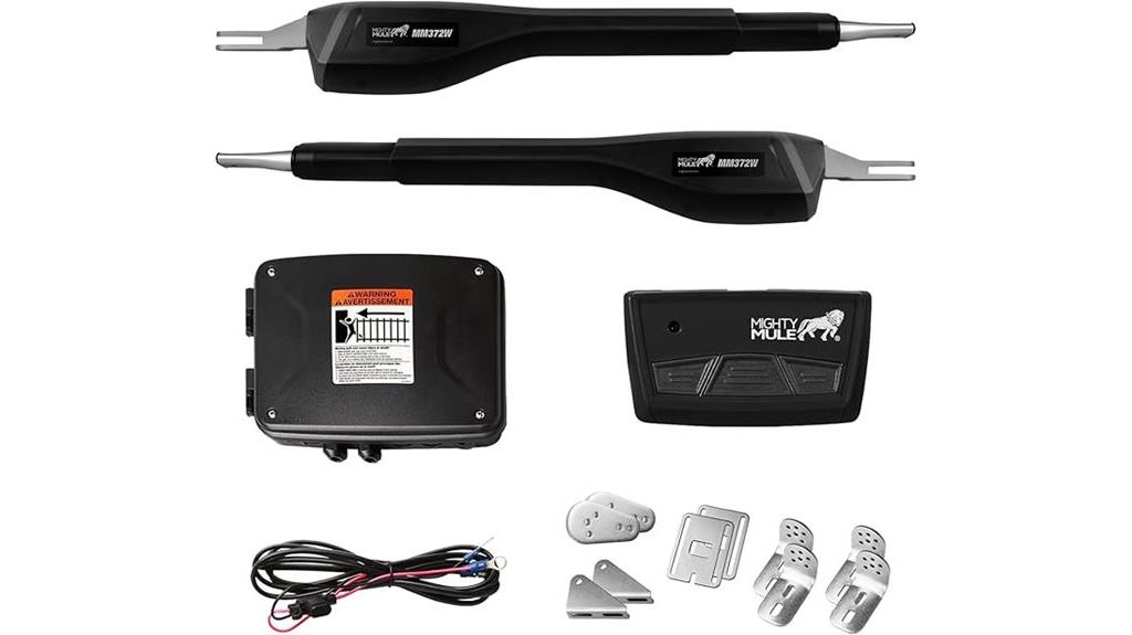 dual smart solar gate