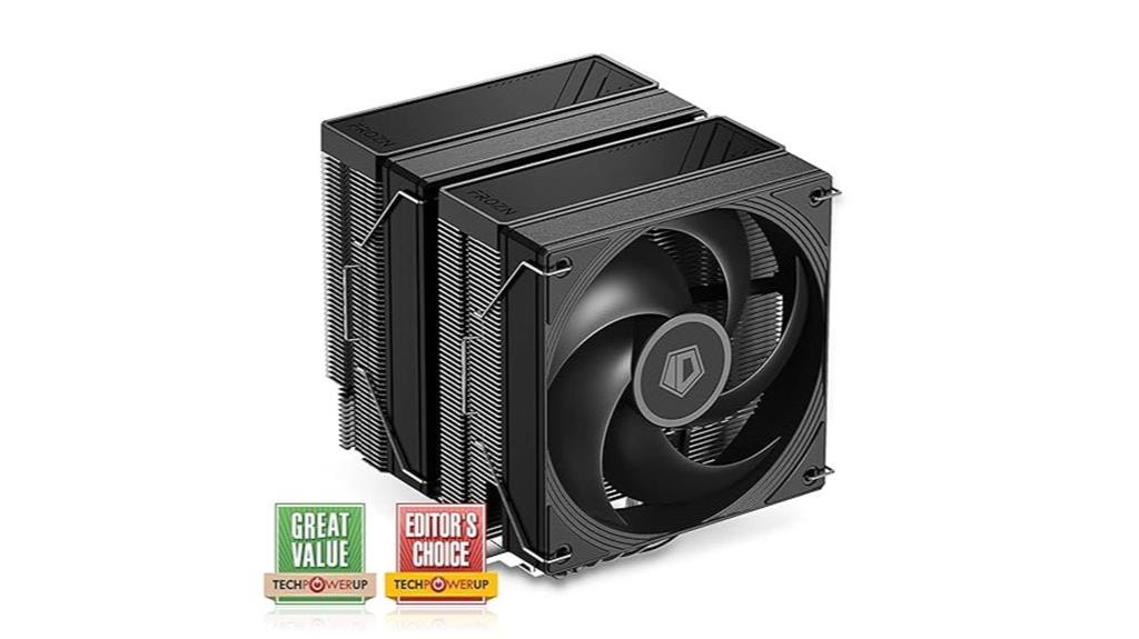 dual tower cpu cooler
