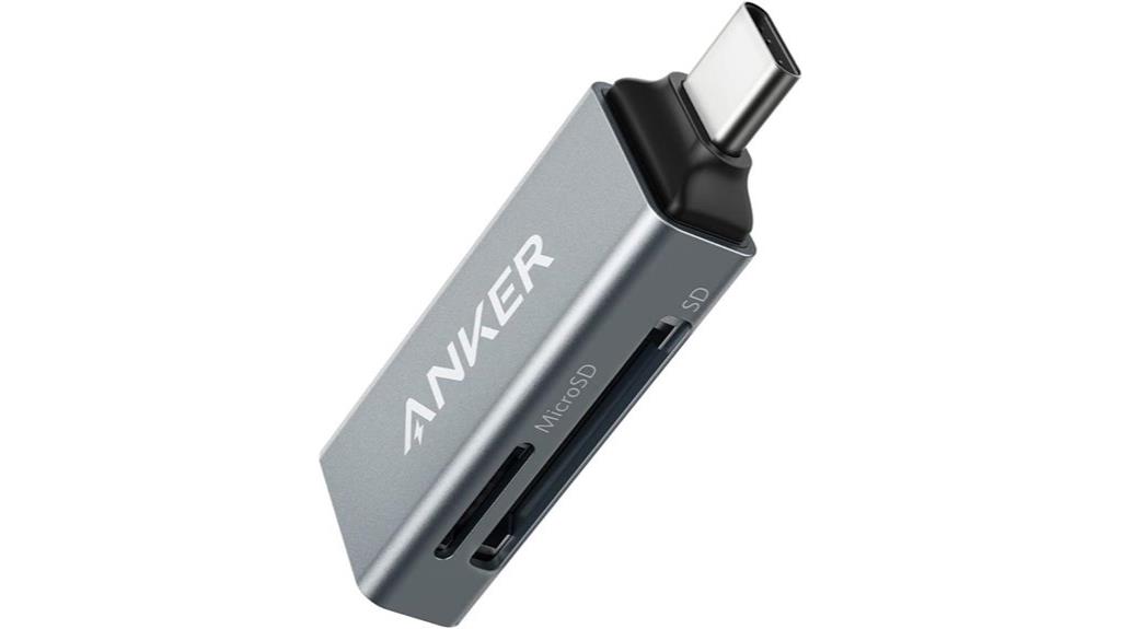 dual usb c sd reader
