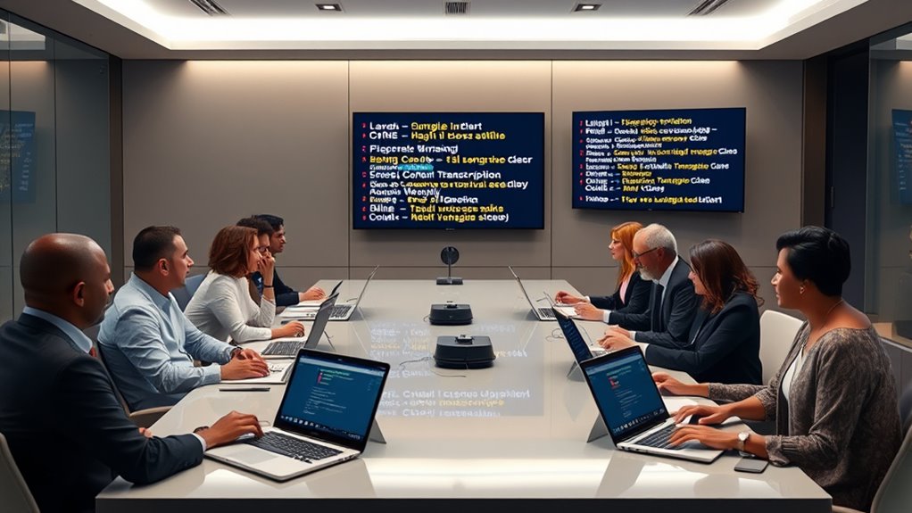 effective meeting transcription setup
