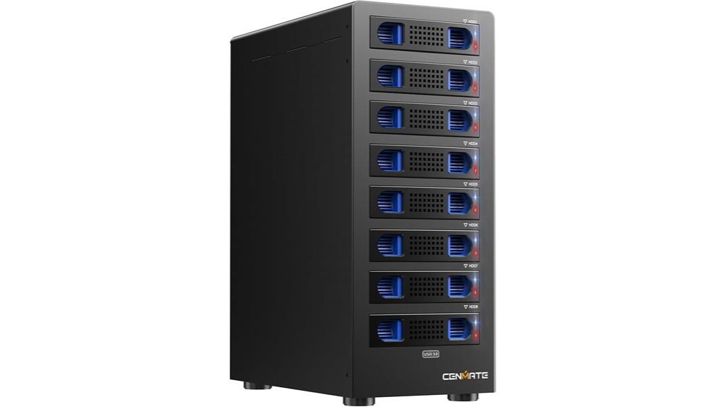 eight bay sata drive enclosure
