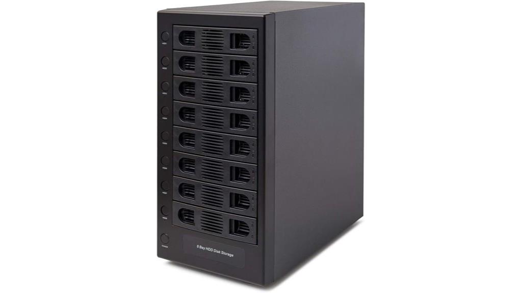 eight bay usb enclosure