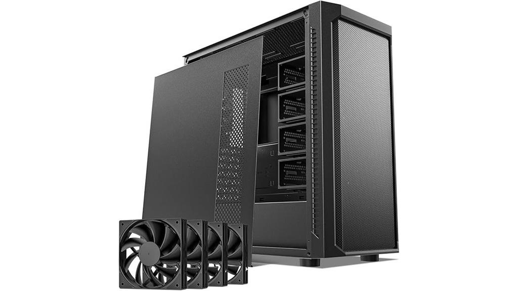 elegant high performance pc case