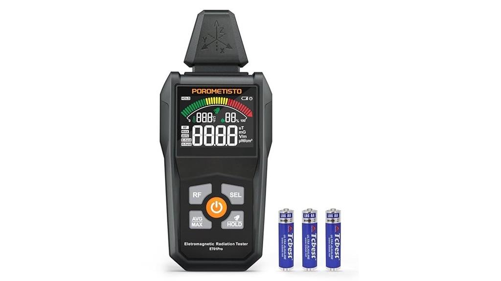 emf radiation detector device
