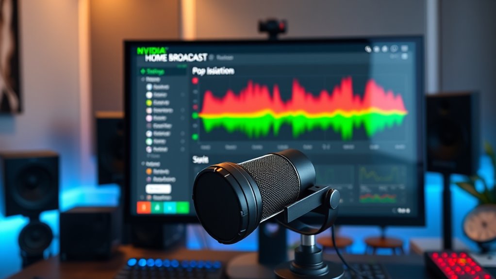 enable microphone noise suppression
