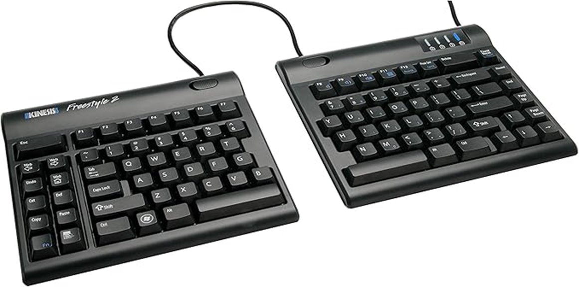 ergonomic pc keyboard design