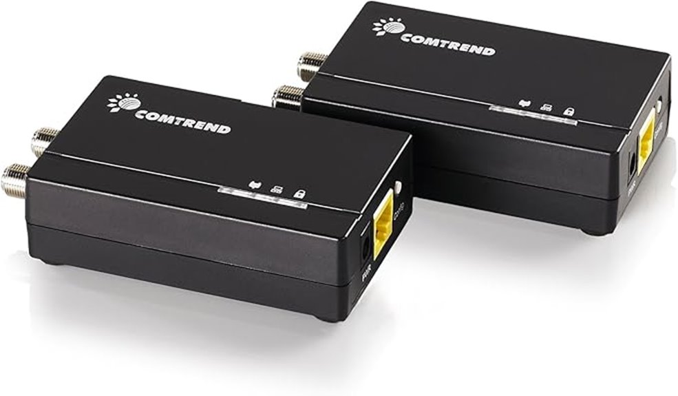 ethernet over coax adapters