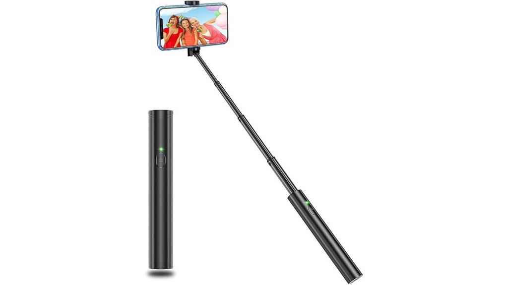 extendable bluetooth selfie stick