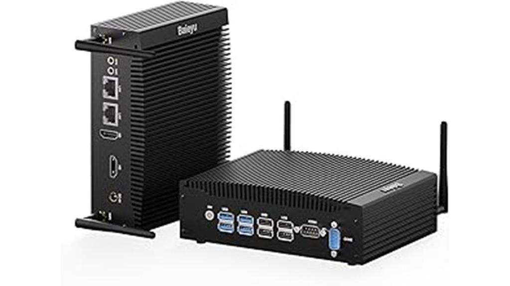 fanless mini pc with core