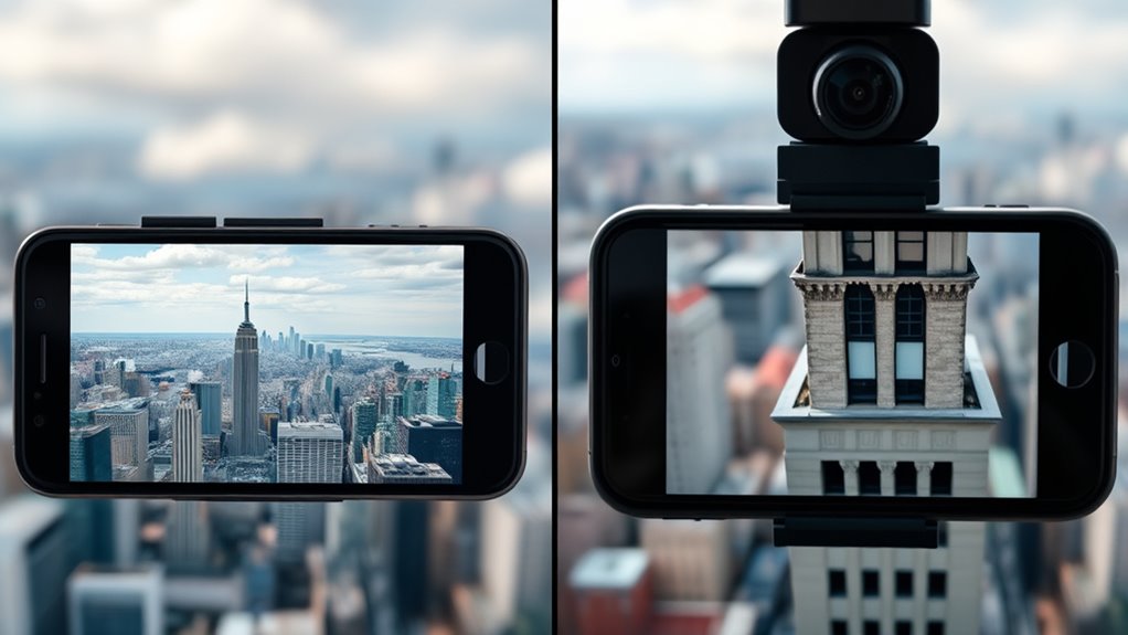 field of view impacts composition