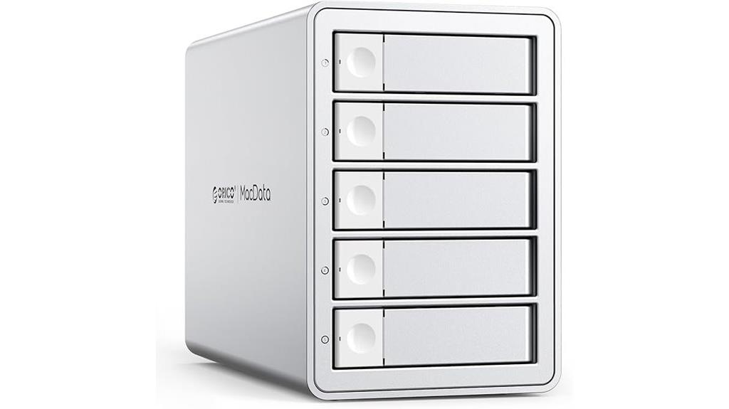 five bay raid enclosure