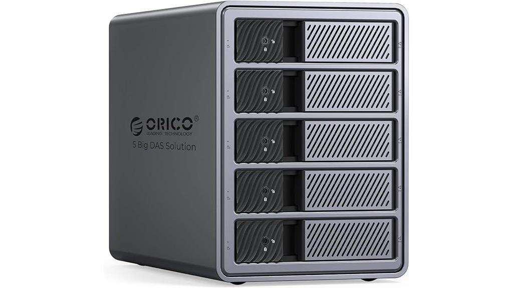 five bay thunderbolt enclosure