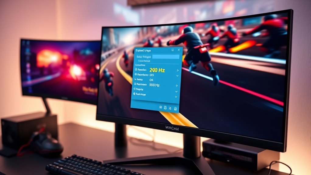 fix 240hz display issue
