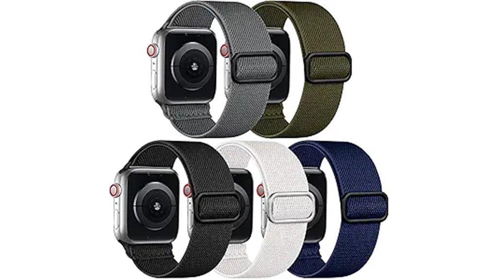 flexible nylon band for apple watch