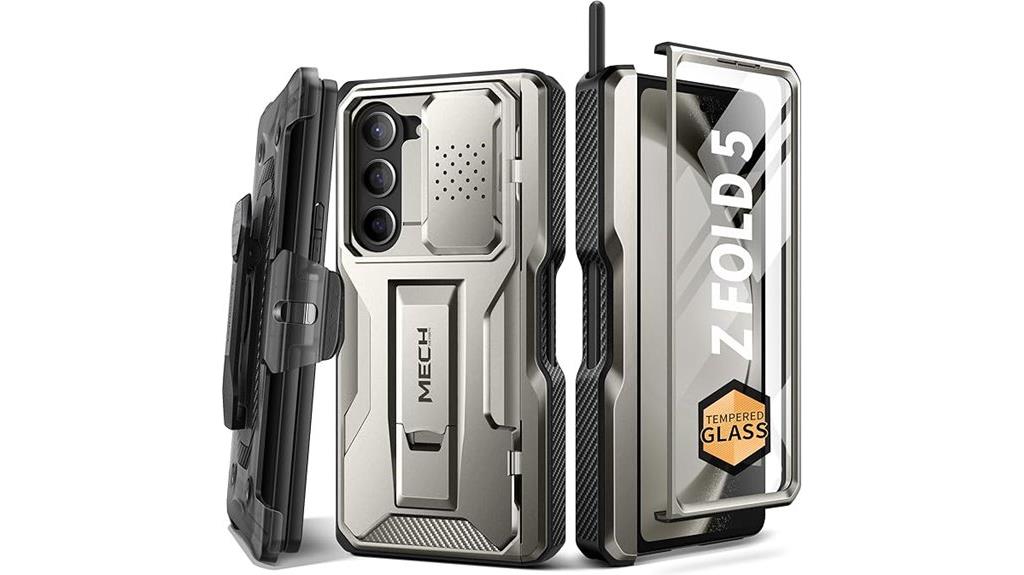foldable case with pen
