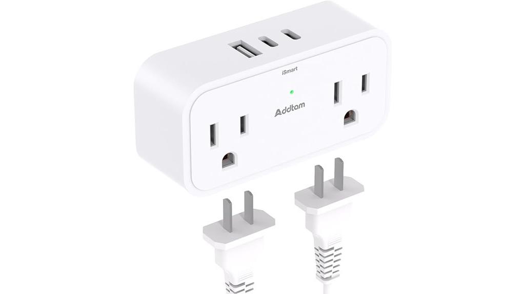 four outlet usb extender