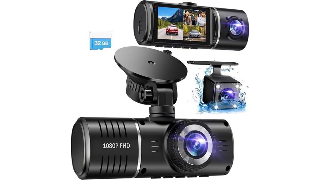 front and rear 1080p camera