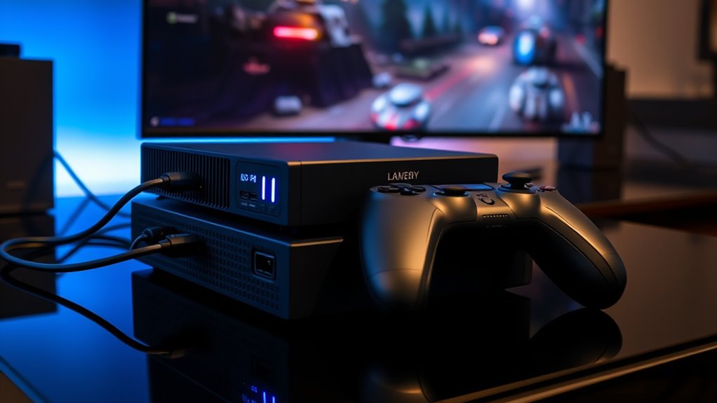 game console ups devices