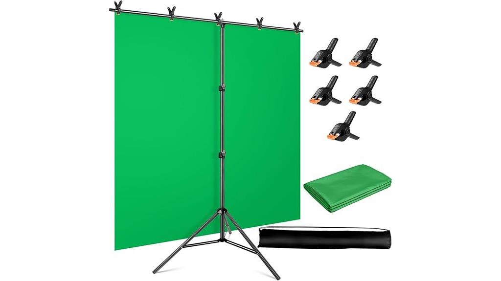 green screen kit with stand
