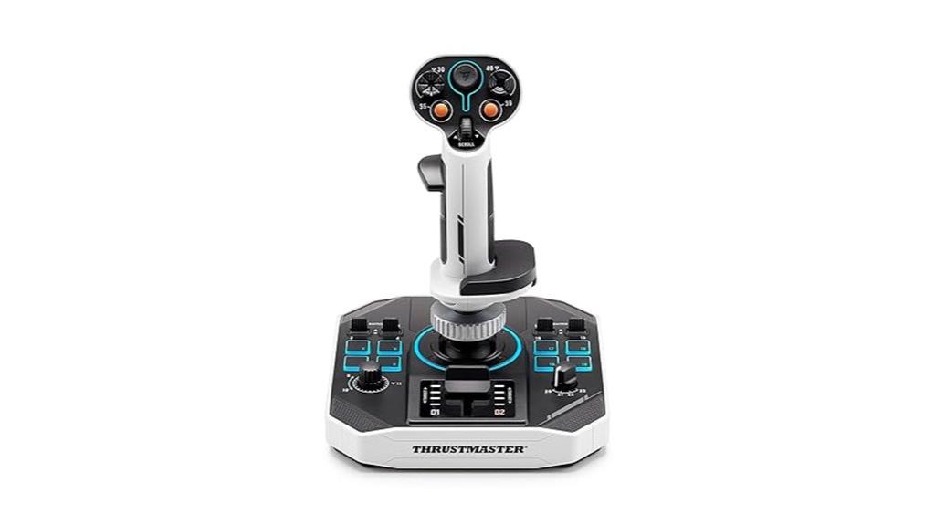 hall effect flight joystick