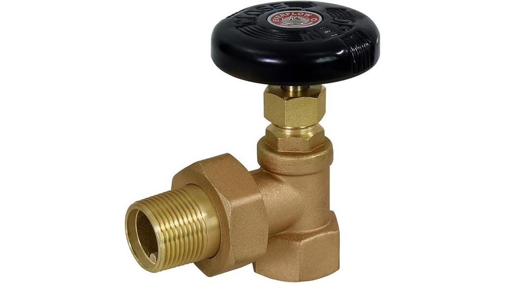 heavy duty steam radiator valve