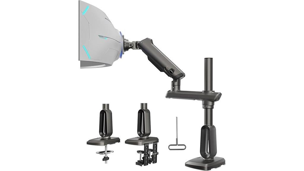 heavy duty ultrawide monitor arm