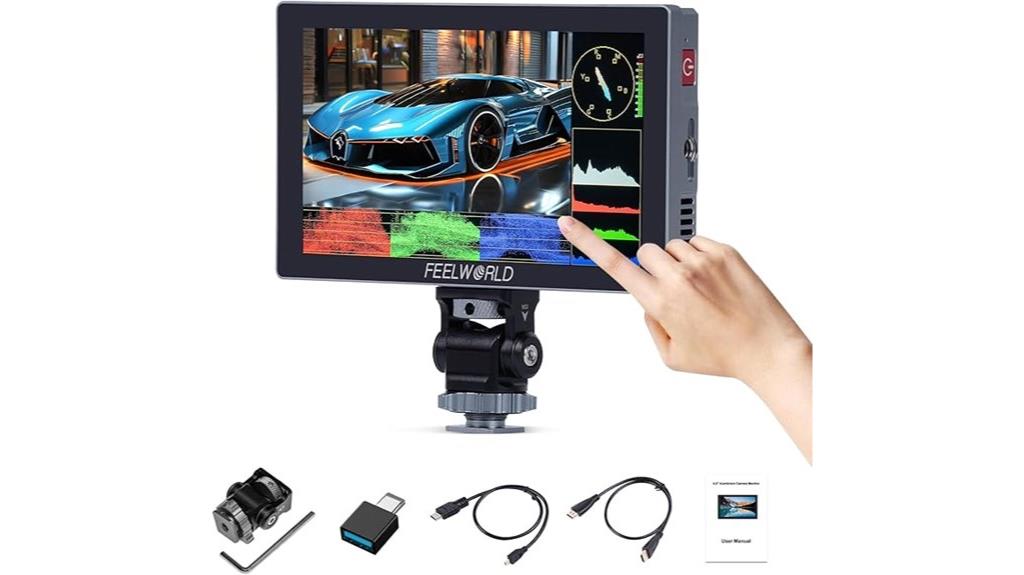 high brightness touchscreen monitor