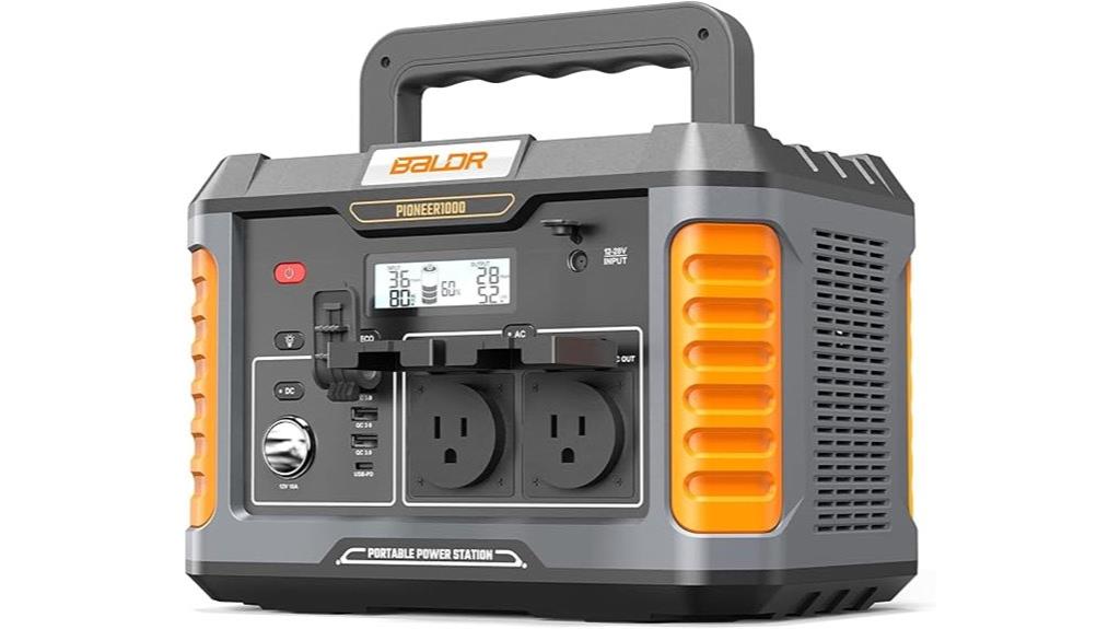 high capacity portable power station