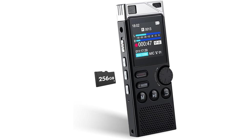high capacity professional voice recorder