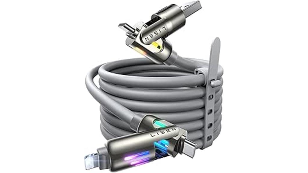 high power 4 in 1 cable