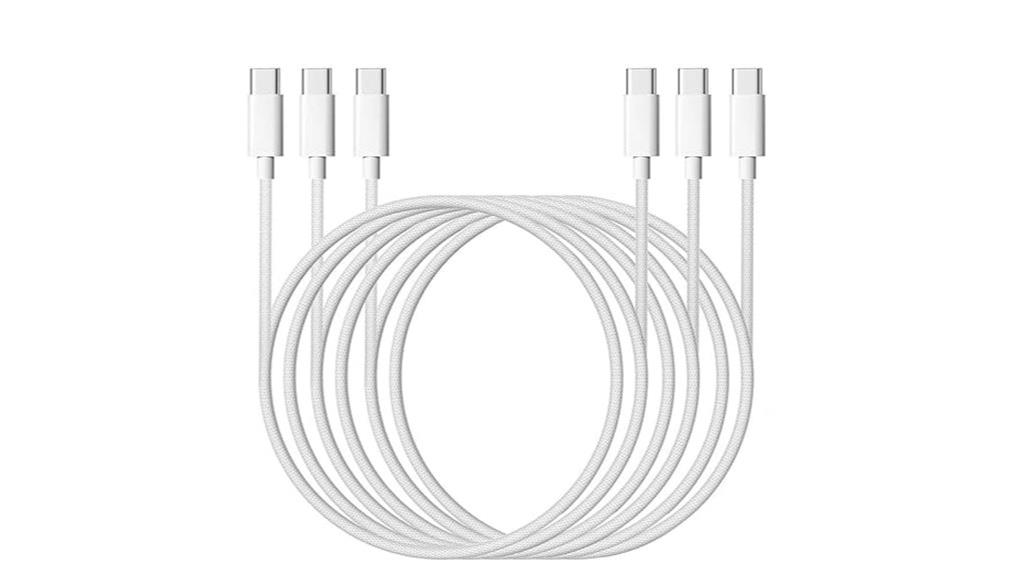 high power usb c cable pack
