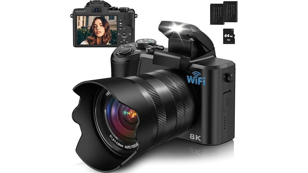 high resolution camera features