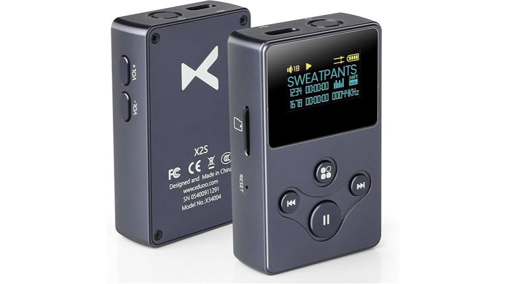 high resolution portable player