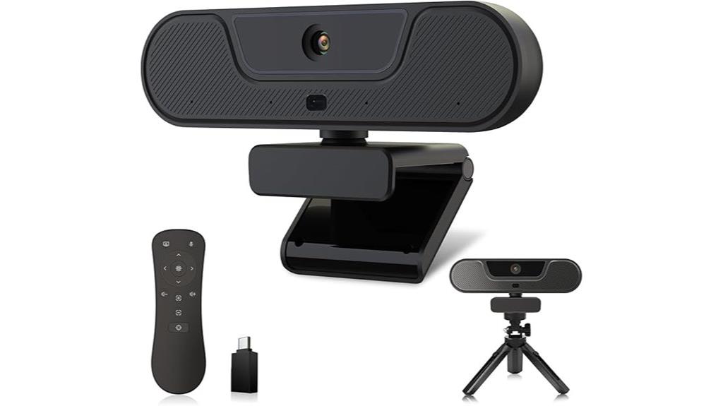 high resolution webcam with microphones