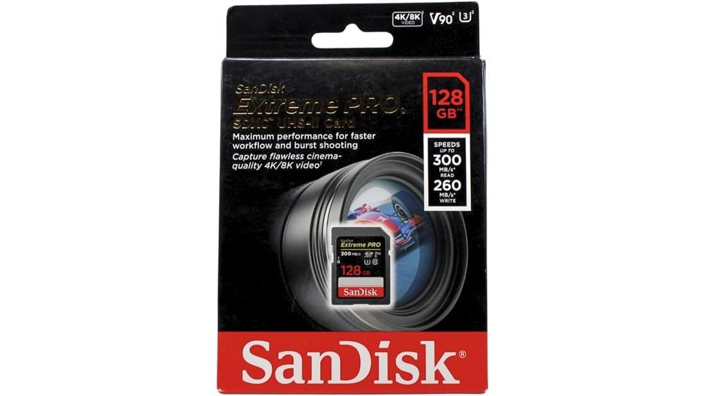 high speed 128gb sd card