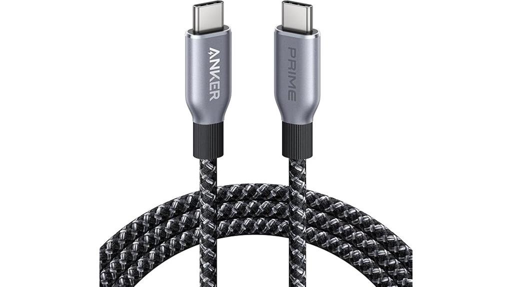 high speed 240w charging cable