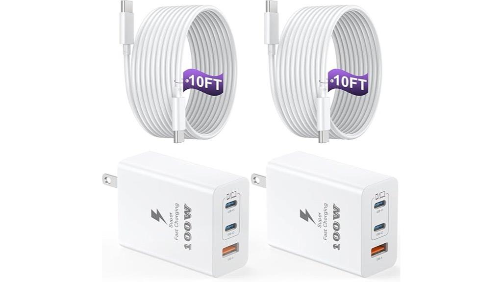 high speed 3 port charger
