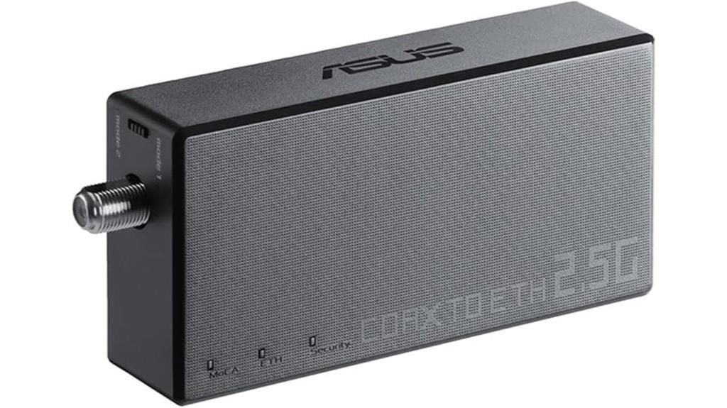 high speed coax ethernet adapter