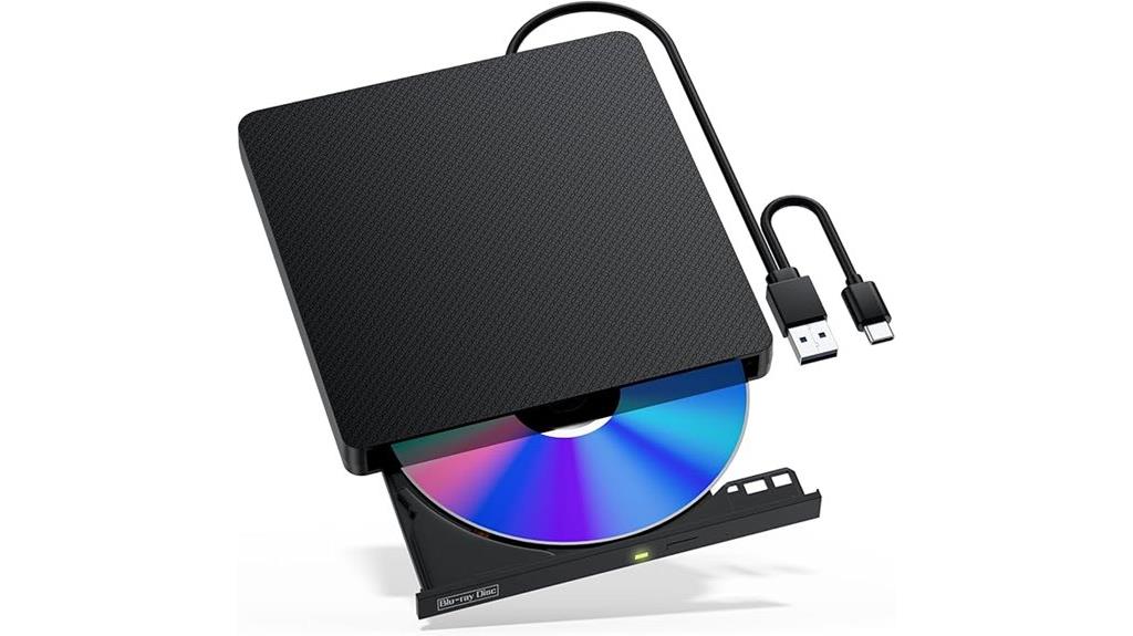 high speed external blu ray burner