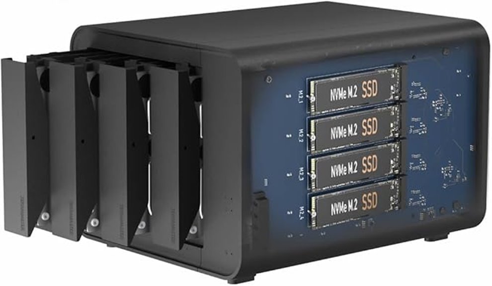 high speed multi drive enclosure