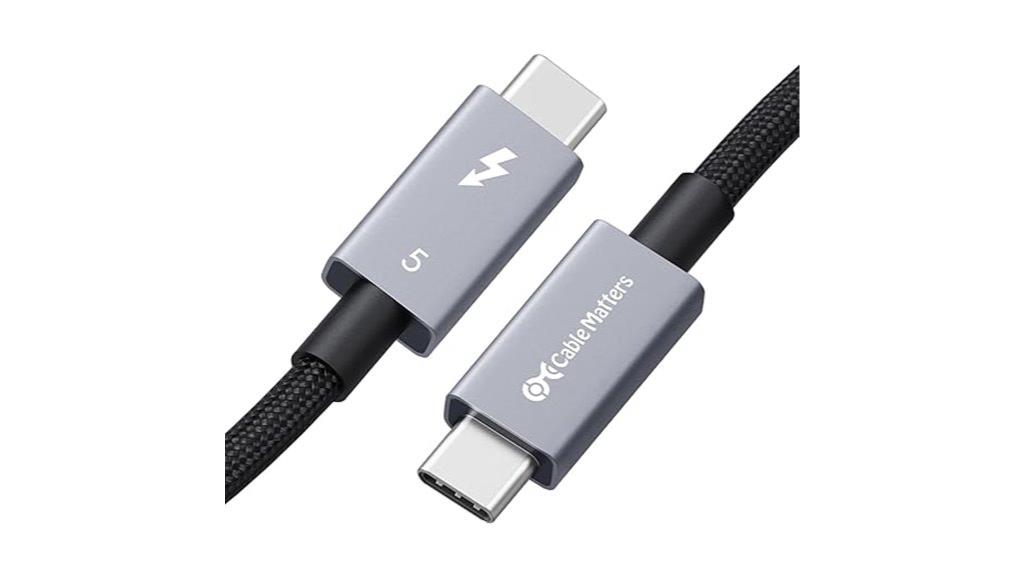 high speed thunderbolt cable