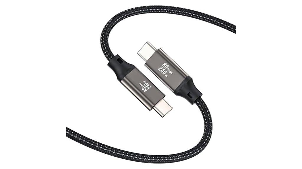 high speed thunderbolt cable